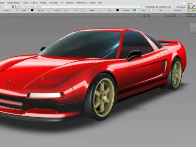 Honda NSX Alias 3d Model 3D model