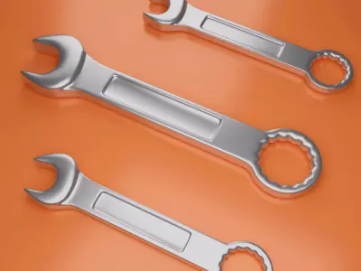 Wrench 3D model 12