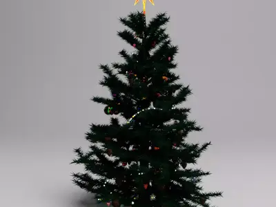 Christmas  new near pack 3D model