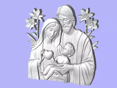 sagrada familia de nazare 3D model