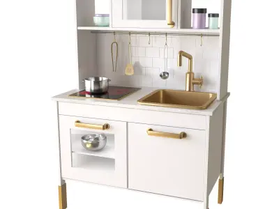 Kitchen for children 3D model