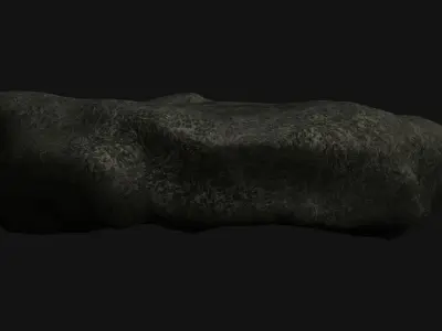 Rock 07 - Cave Free low-poly 3D model