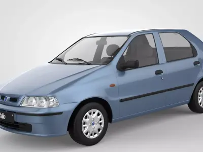 Fiat Palio 2003 3D model