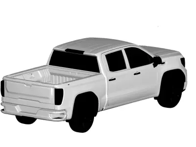 GMC Sierra  3D model