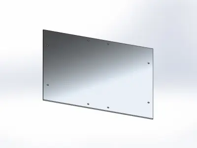 Printable robot 4 wheel arduino robot for terrain and project  3D print model