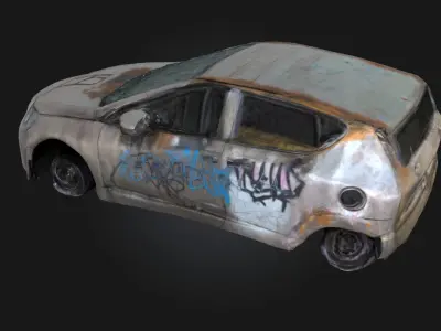 Wrecked Memories  Echoes of a Forgotten Past 3D model