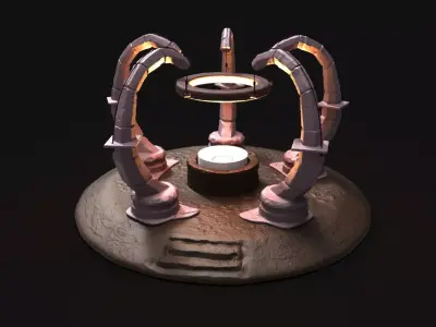 DUNGEON CANDLE HOLDER 3D print model