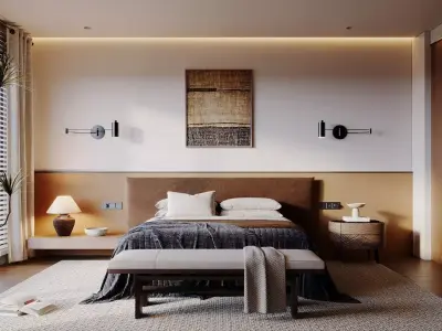 Bedroom Collection 06 For Unreal Engine 3D model
