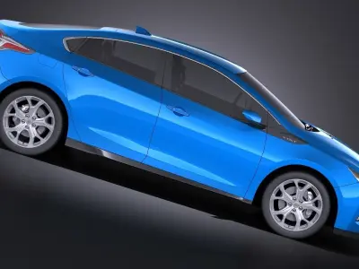 Chevrolet Volt CG 2016 VRAY 3D model