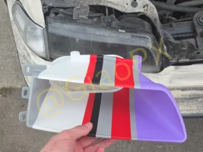 EF Civic Mk4 Facelifted Headlight Intake 3D print model