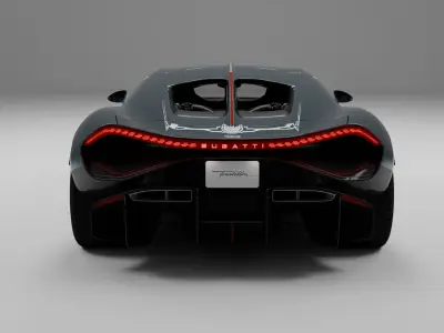 bugatti tourbillon 2026 Rigged 3D model