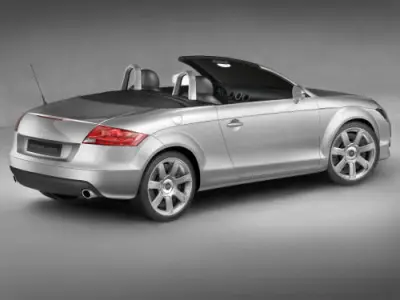 Audi TT - Roadster 2007 3D model