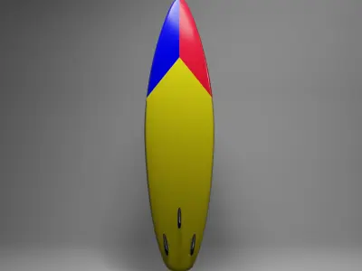 SURFBOARD 9 3D model