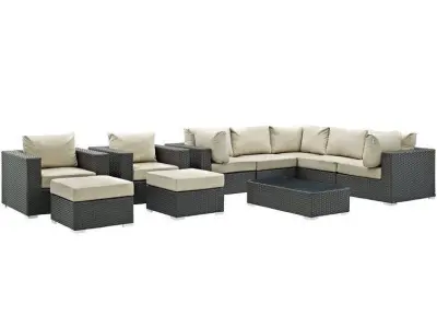 Person Seating Group with Sunbrella Cushions 3D model