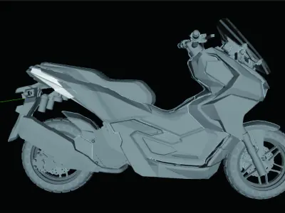 Honda ADV160 3D print model