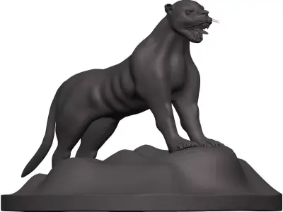 Florida Panther 3D model