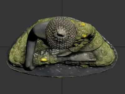 Buddha statue 3D model