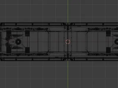 H0 1-87 scale Faals freight car 3D print model