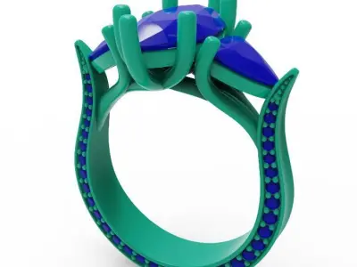 Ring model 3D print model