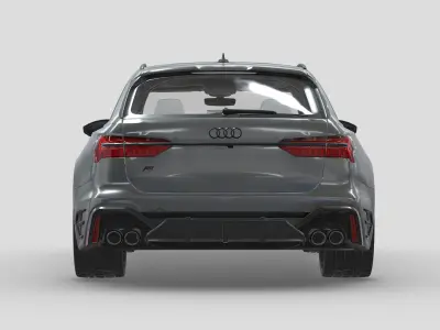 Audi RS6 ABT 3D model