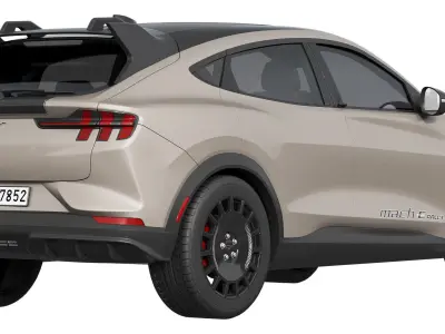 Mustang Mach-E Rally 2025 3D model