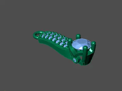 Women Pendants 3DM STL Pendant Renders Details 3D print model 3D print model