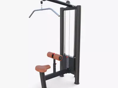 Lat machine 3D model