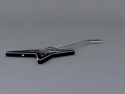 Charvel Star guitar Free 3D model