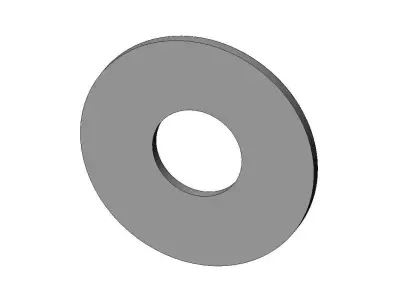 Concentric rounded loops modern ceiling rosette and wall art 3D print model