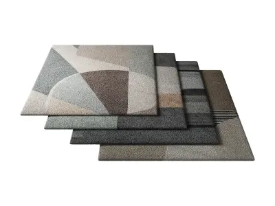 Rug Set 03 3D model
