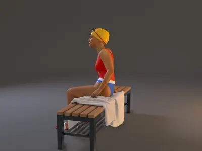 SwwimmingPool Female BCC 2130 009 3D model