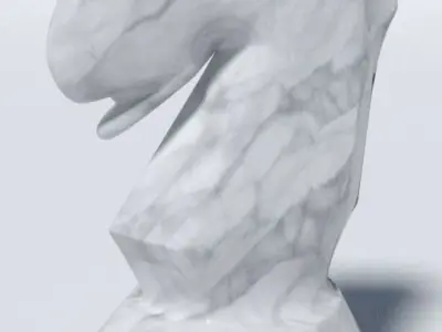 Chess game hobby 3D model