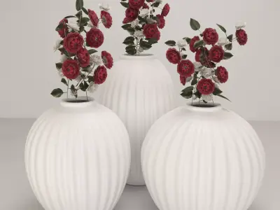 bouquet sef flower Free 3D model