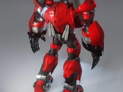 TRANSFORMERS PRIME Cliffjumper 3D model remaster Free 3D model