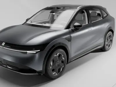 Zeekr  7X 2025 Low-poly 3D model