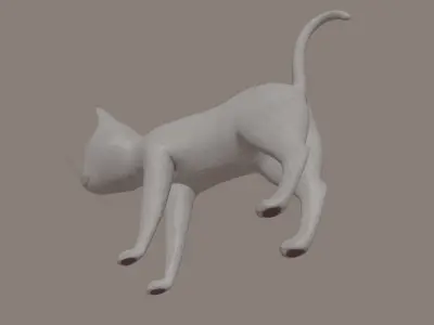 Cat model 3D model