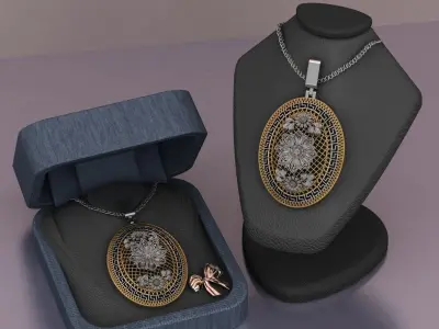 Pendant 3D print model