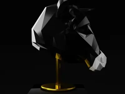 Poly Bull Free 3D model