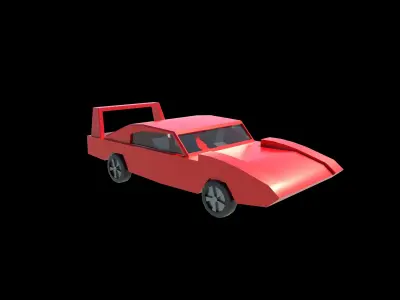 Dodge Low-poly 3D model