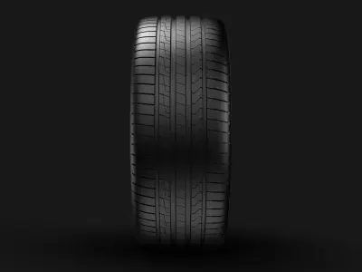 Car wheel 18 Inches 3D model