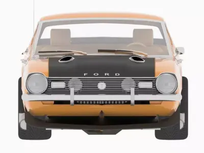 Ford Maverick GT 1973 3D model