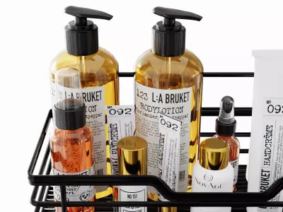 Btathroom accessories 01 3D model