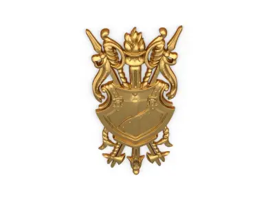 Classic decor ornament 321 3D model