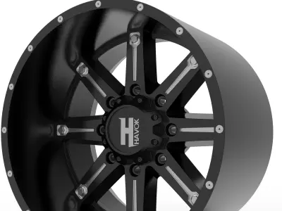 HAVOC OFF-ROAD H113 WHEEL 3D PRINT MODEL  3D print model