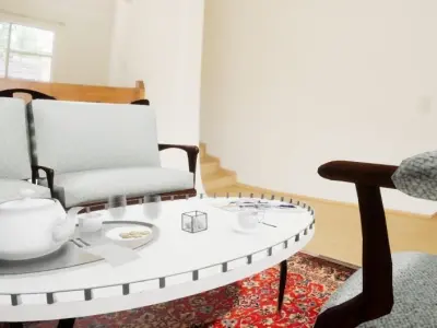 living room Free 3D model