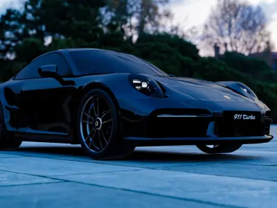 Porsche 911 Turbo S  3D model