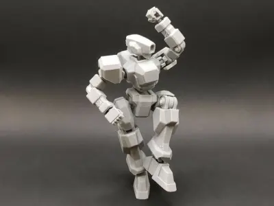 Mecha Test Model Free 3D print model