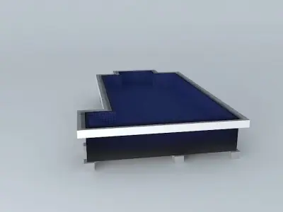 Pool 120 cu.m Free 3D model
