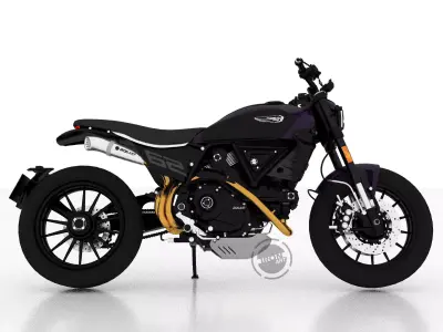 Ducati Scrambler Next Gen 3D model