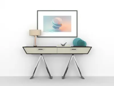 Console table gateway table lobby table  3D model